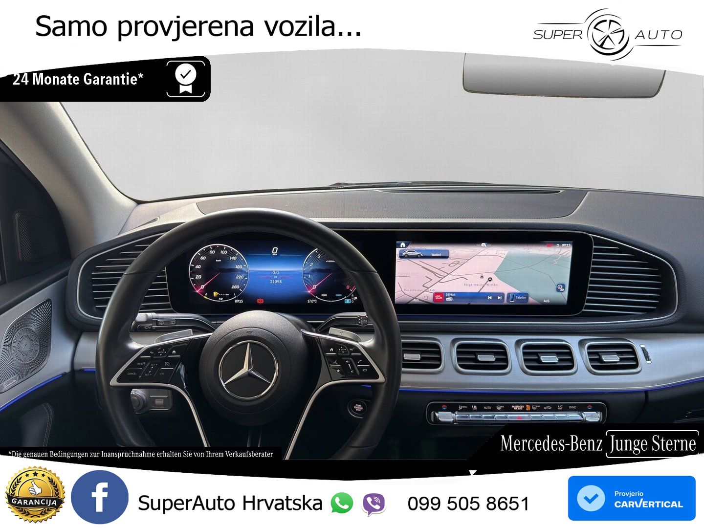 Mercedes GLE 450 3.0 (381 KS) EQ Boost 4MATIC 9G-TRONIC ACC+GR SJED+360+PANO