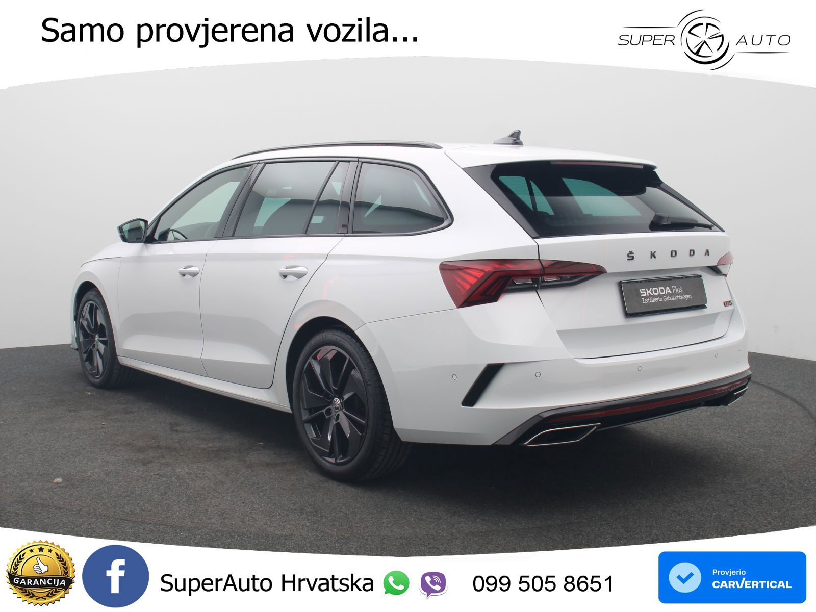 Škoda Octavia Combi RS 2.0 TDI (200 KS) 4x4 DSG LED+GR SJED+ACC