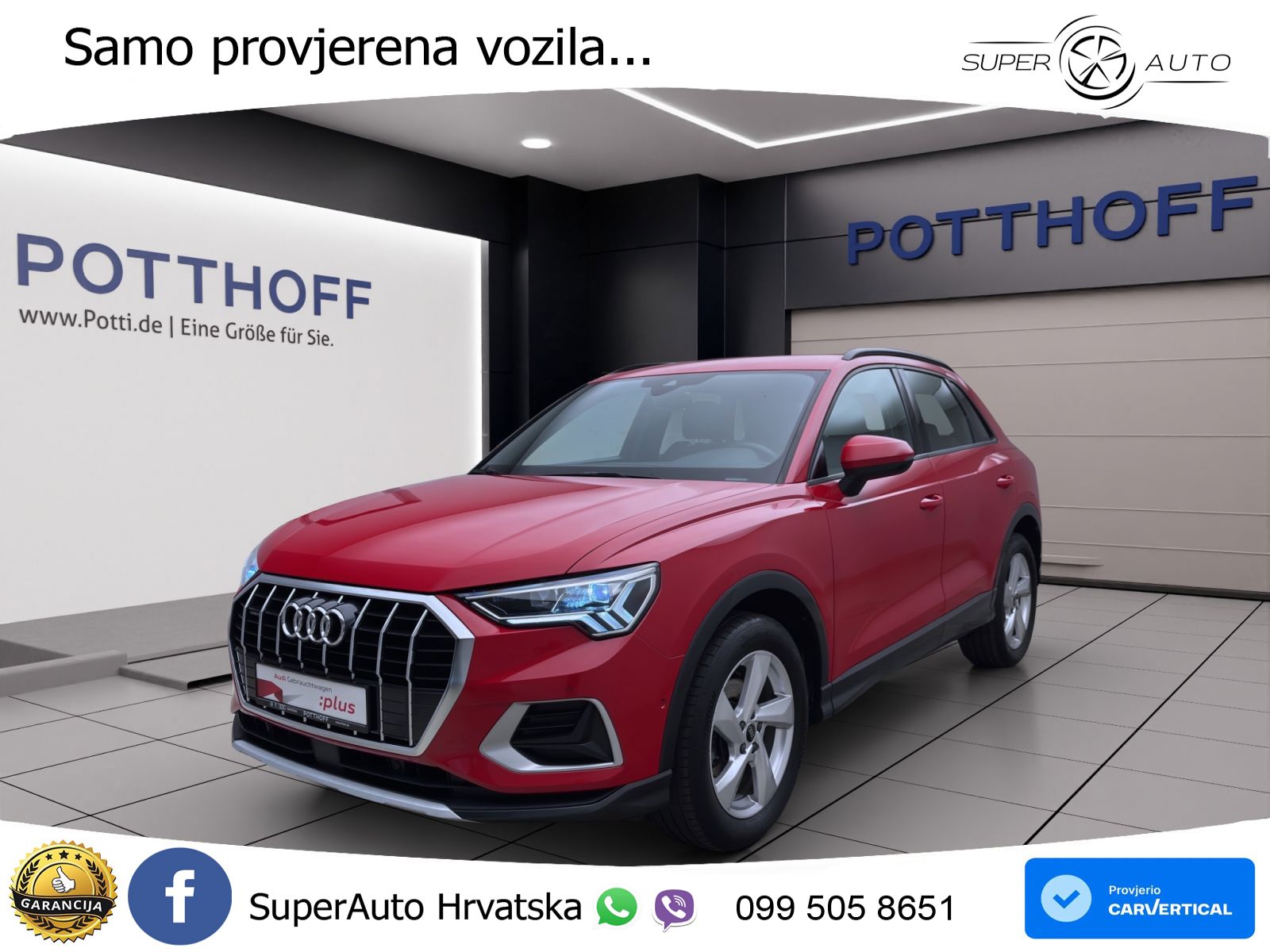 Audi Q3 35 TDI (150 KS) quattro S tronic advanced LED+GR SJED+ACC