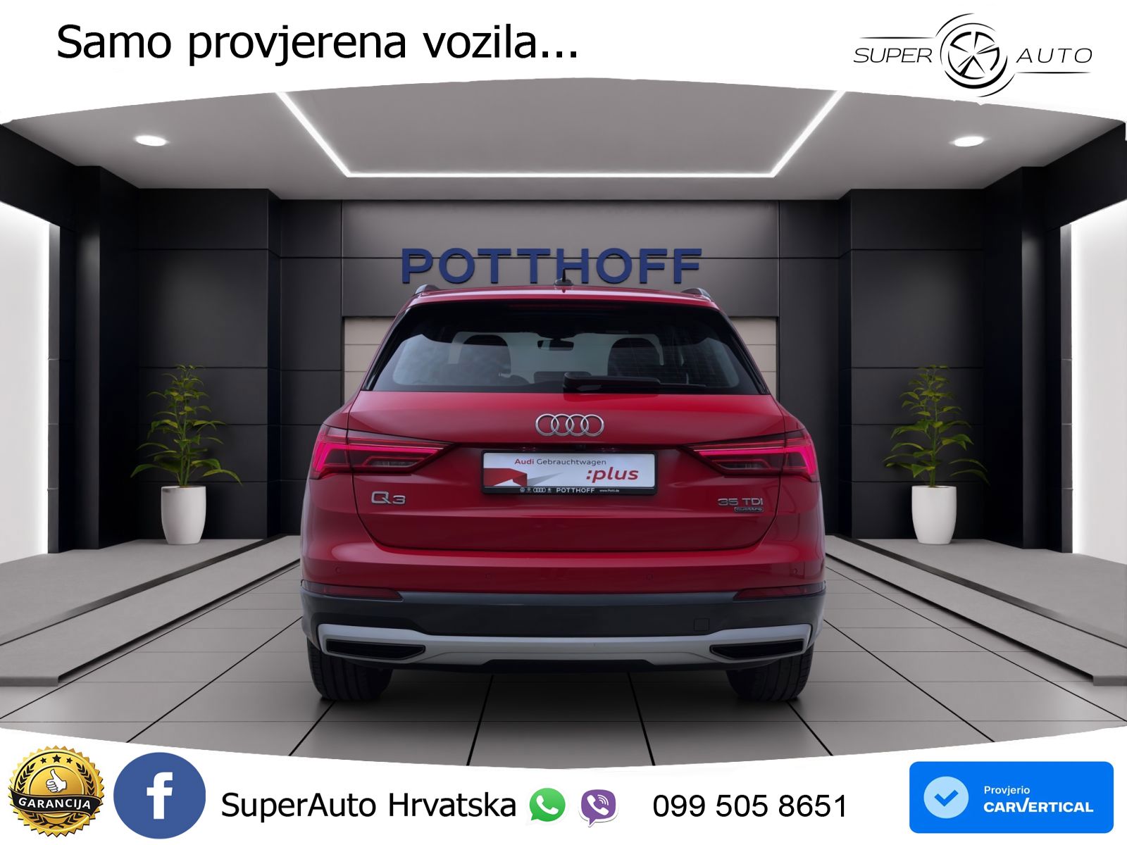 Audi Q3 35 TDI (150 KS) quattro S tronic advanced LED+GR SJED+ACC