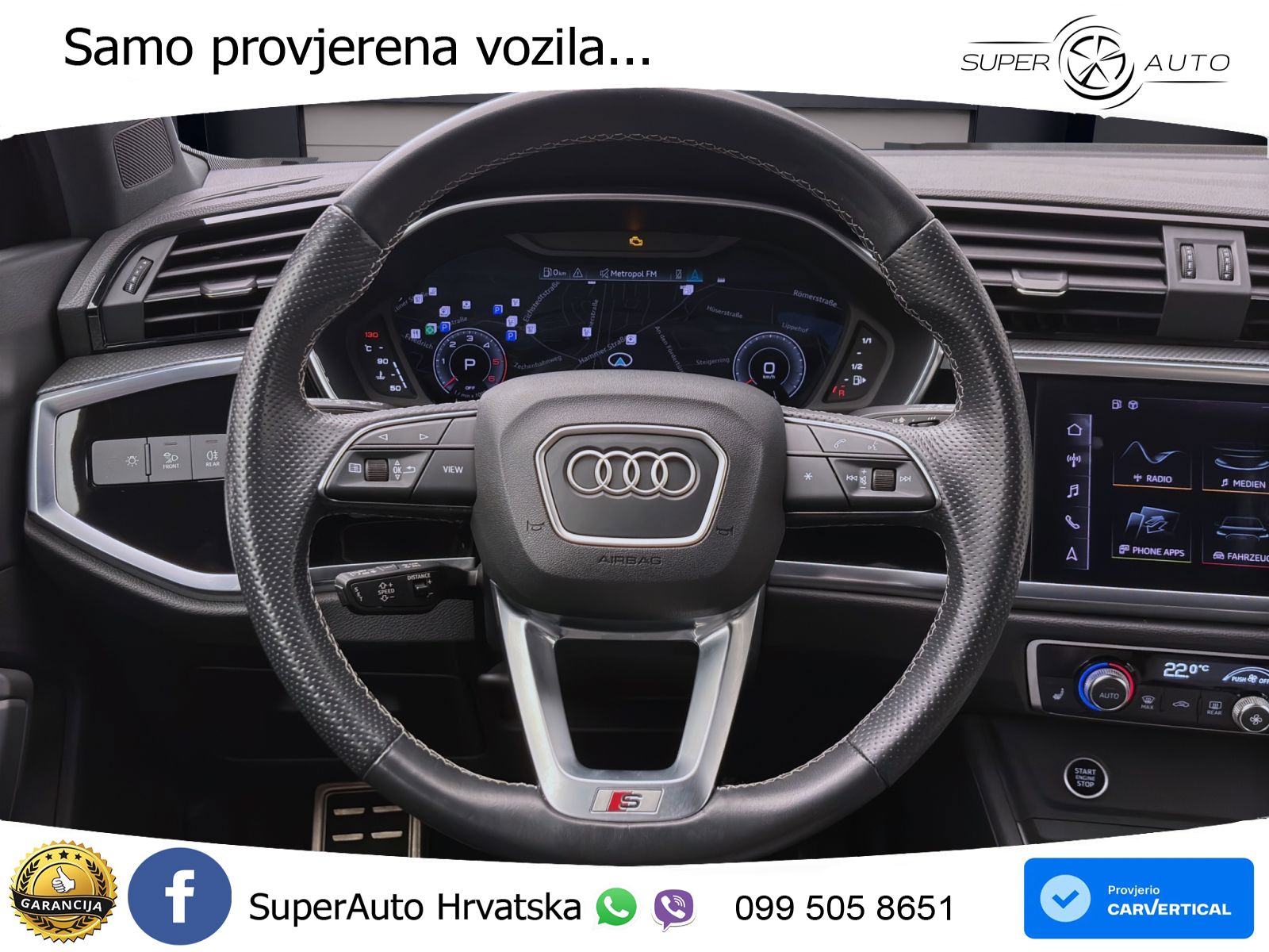 Audi Q3 35 TDI (150 KS) quattro S tronic advanced LED+GR SJED+ACC