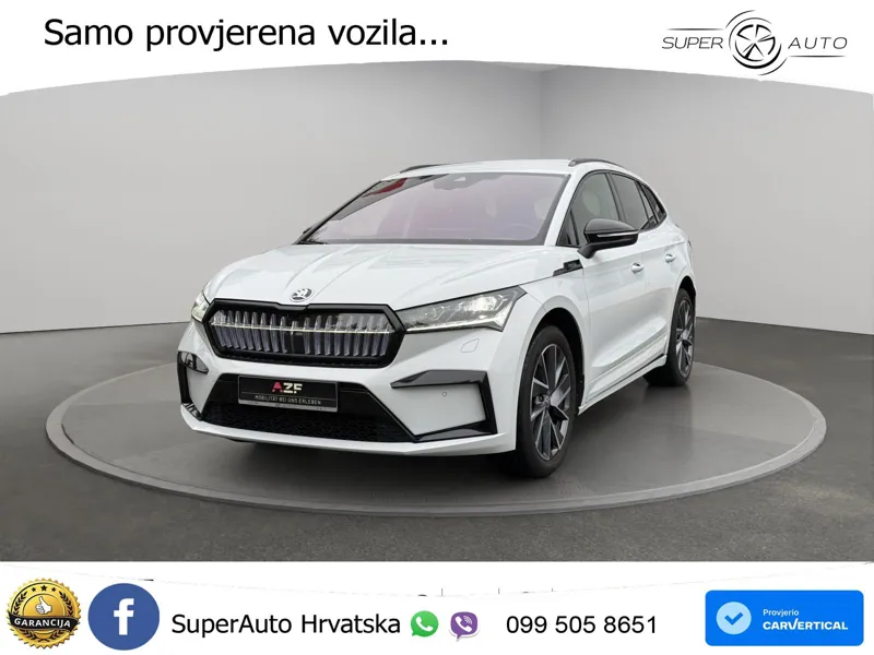 Škoda Enyaq iV 80 82 kWh (204 KS) SportLine LED+GR SJED+ACC