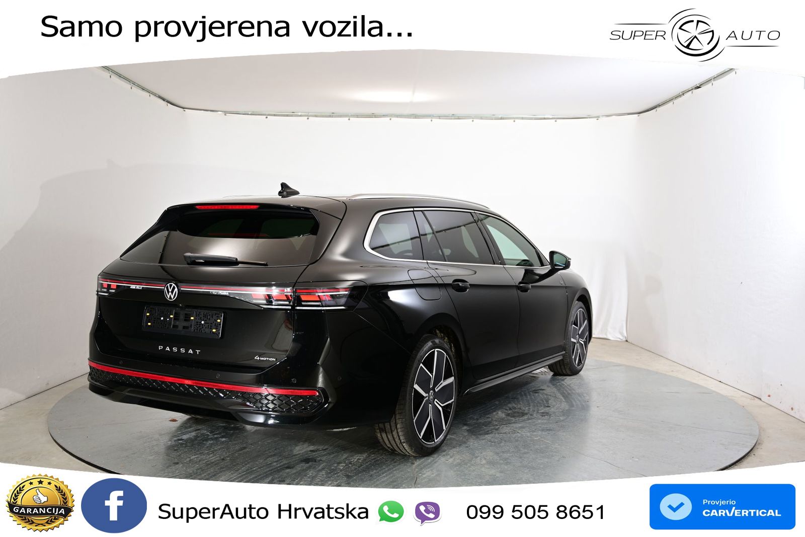 Volkswagen Passat Variant 2.0 TSI (265 KS) 4MOTION DSG R-Line LED+GR SJED+ACC