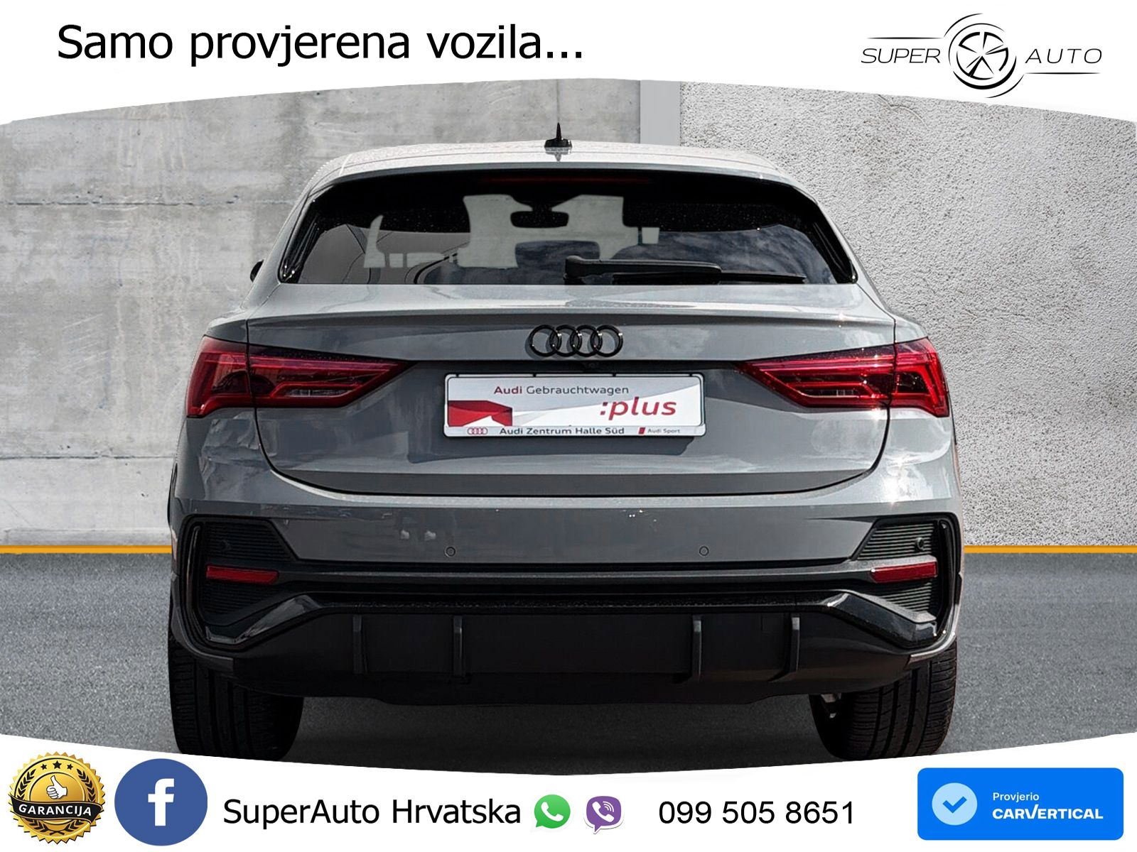 Audi Q3 Sportback 45 TFSIe (245 KS) S tronic S line LED+GR SJED+ACC