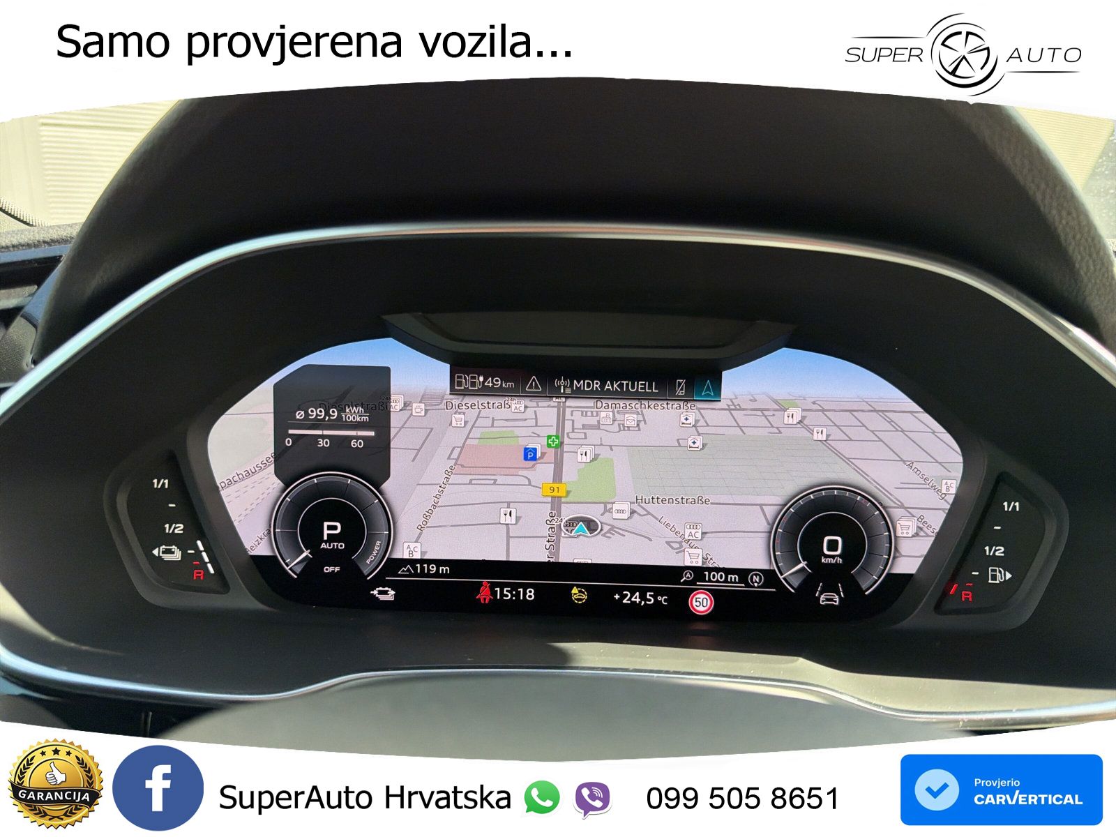 Audi Q3 Sportback 45 TFSIe (245 KS) S tronic S line LED+GR SJED+ACC