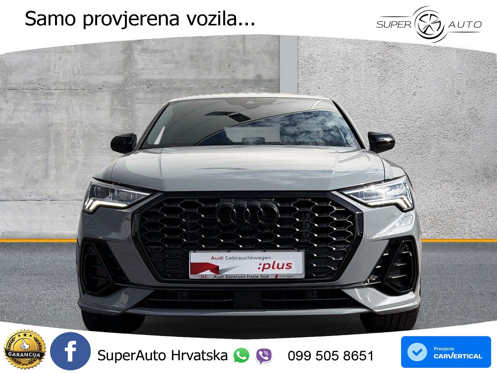 Audi Q3 Sportback 45 TFSIe (245 KS) S tronic S line LED+GR SJED+ACC
