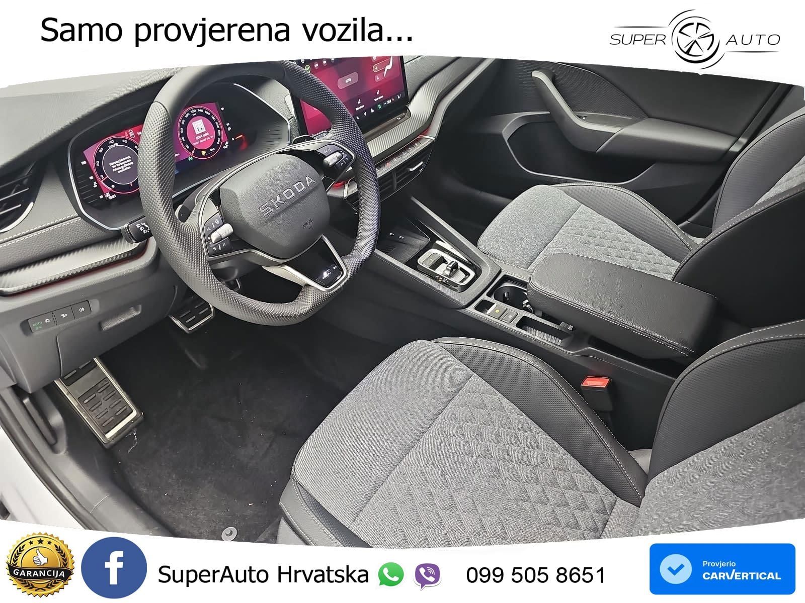 Škoda Octavia Combi 2.0 TSI (204 KS) 4x4 DSG SportLine LED+GR SJED+ACC