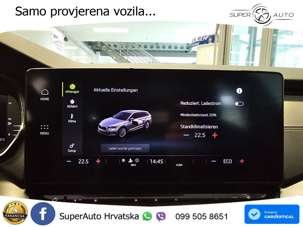 Škoda Octavia Combi iV 1.4 TSI (204 KS) DSG