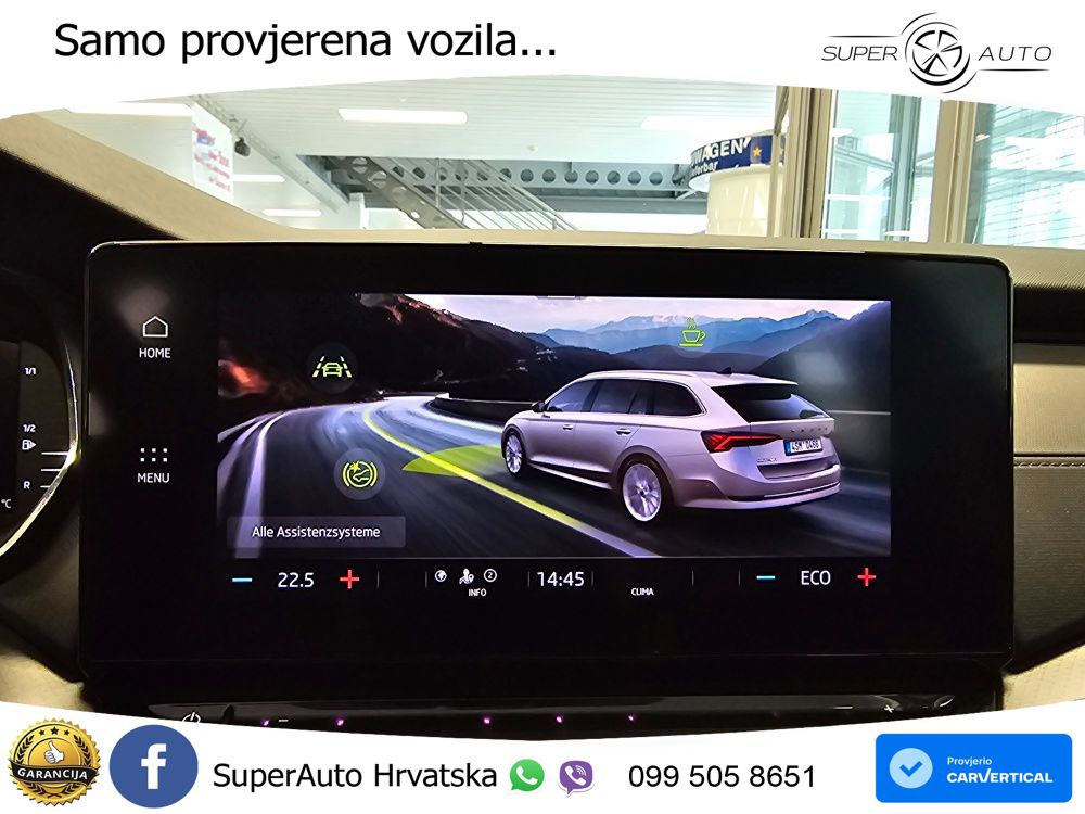 Škoda Octavia Combi iV 1.4 TSI (204 KS) DSG