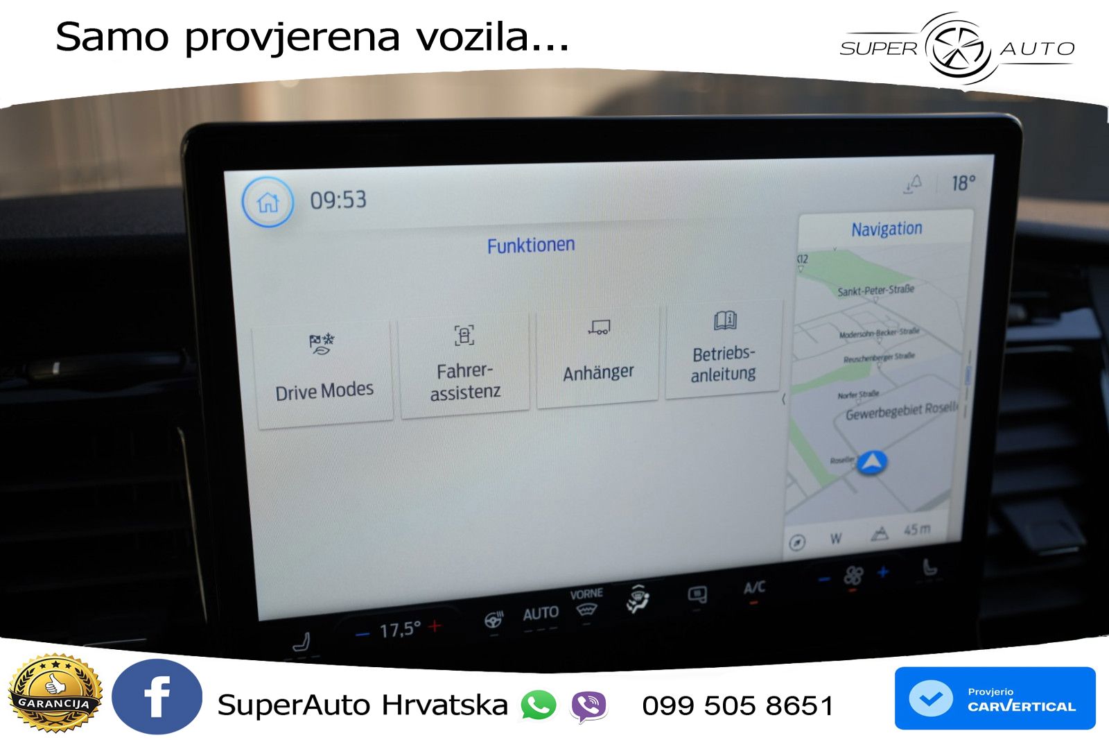 Ford Transit Kasten 350 L3 H3 Trend*ACC*APPLE*DAB*360 131 KS