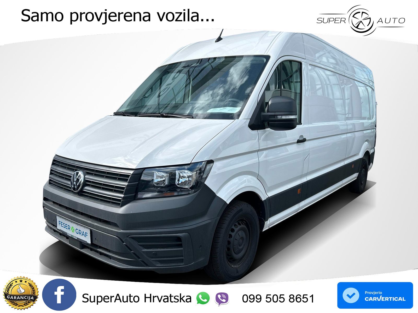 Volkswagen Crafter 35 Kasten Hochdach LR 2.0 TDI SCR 103 KW 140 KS