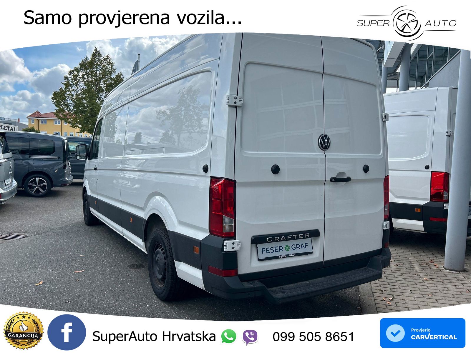 Volkswagen Crafter 35 Kasten Hochdach LR 2.0 TDI SCR 103 KW 140 KS
