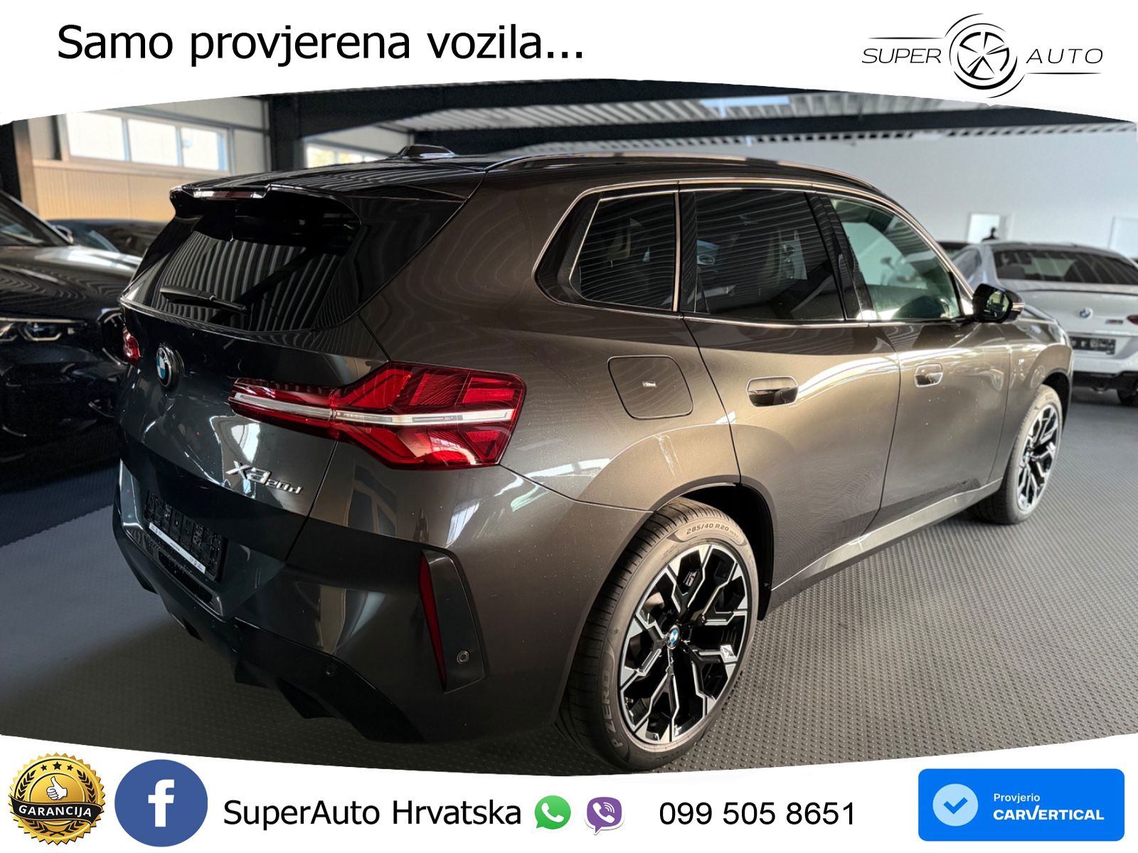 BMW X3 20d xDrive Steptronic M Sport LED+GR SJED+ACC