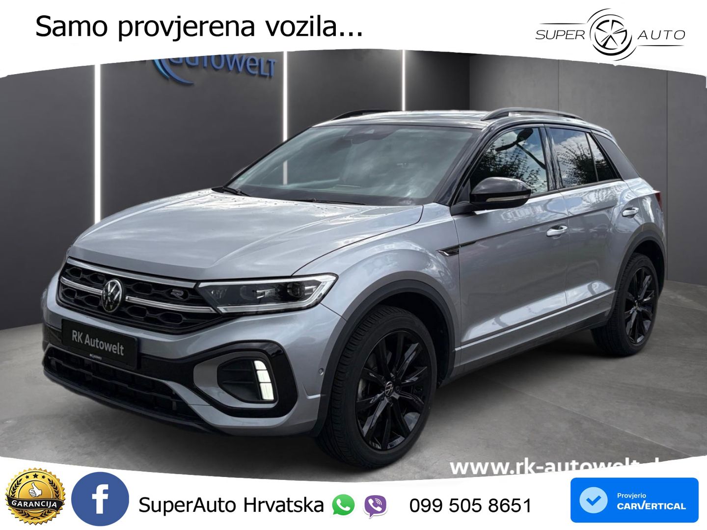 Volkswagen T-Roc 1.5 TSI (150 KS) DSG MATRIX+GR SJED+KAM