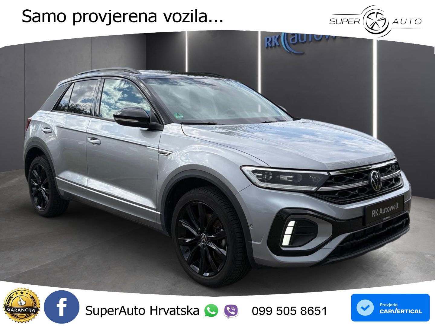 Volkswagen T-Roc 1.5 TSI (150 KS) DSG MATRIX+GR SJED+KAM