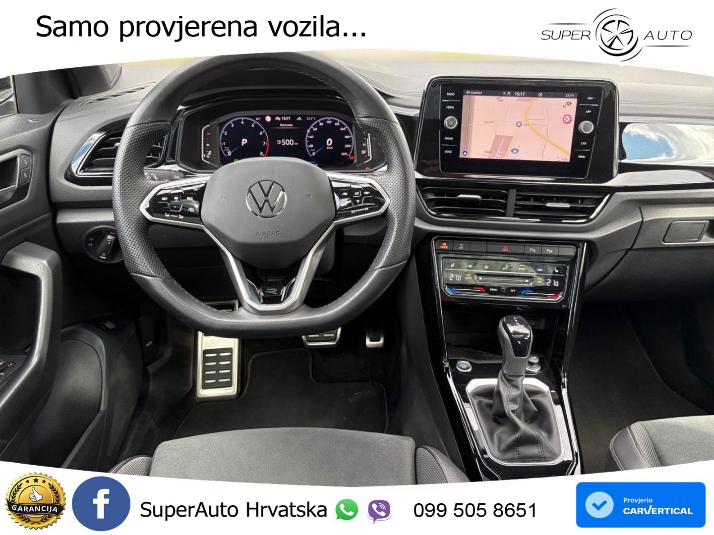 Volkswagen T-Roc 1.5 TSI (150 KS) DSG MATRIX+GR SJED+KAM