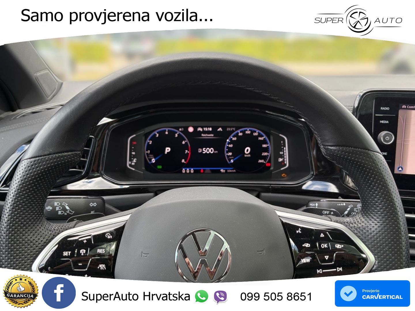 Volkswagen T-Roc 1.5 TSI (150 KS) DSG MATRIX+GR SJED+KAM