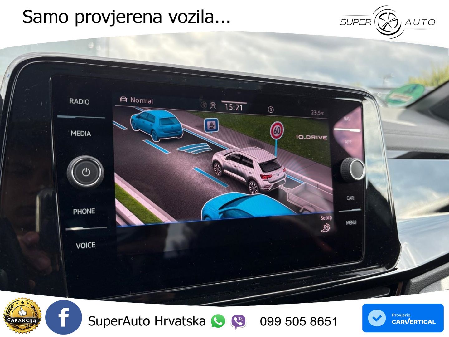 Volkswagen T-Roc 1.5 TSI (150 KS) DSG MATRIX+GR SJED+KAM