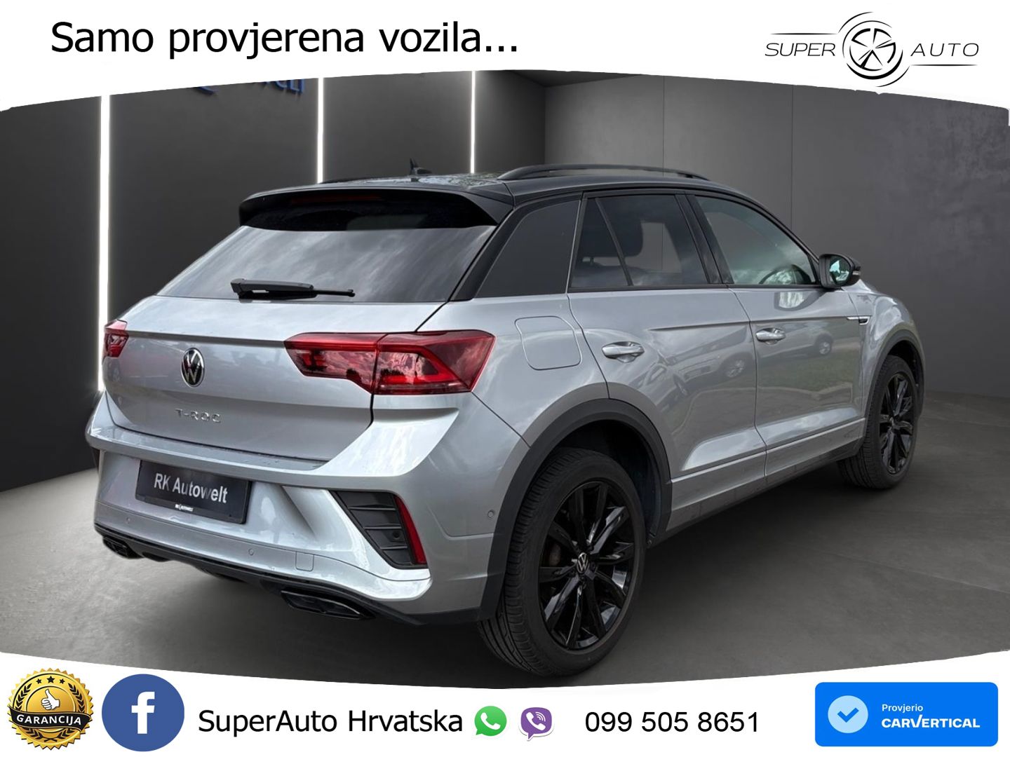 Volkswagen T-Roc 1.5 TSI (150 KS) DSG MATRIX+GR SJED+KAM