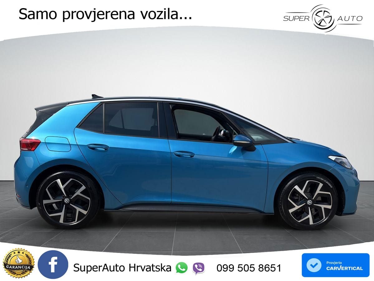 Volkswagen ID.3 Pro 62 kWh (204 KS) LED+GR SJED+ACC
