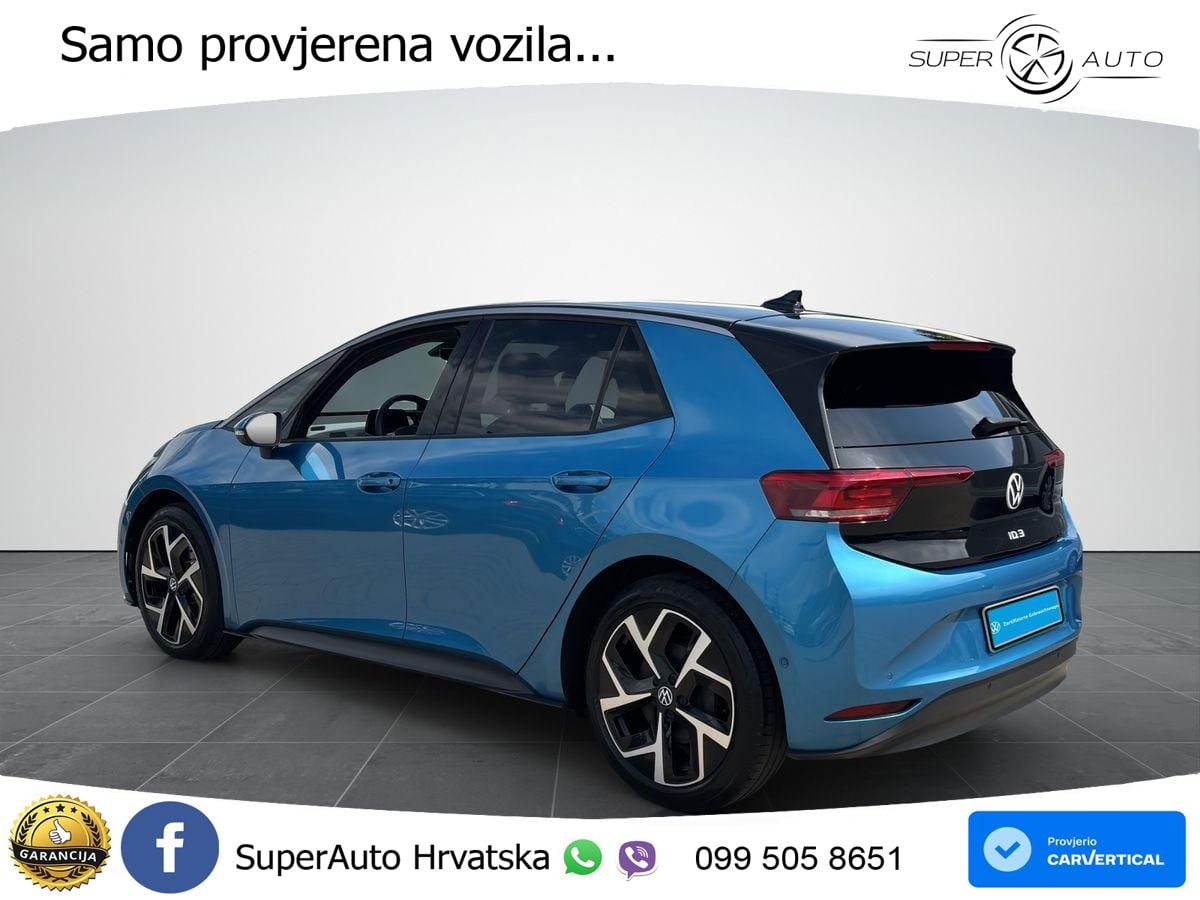 Volkswagen ID.3 Pro 62 kWh (204 KS) LED+GR SJED+ACC
