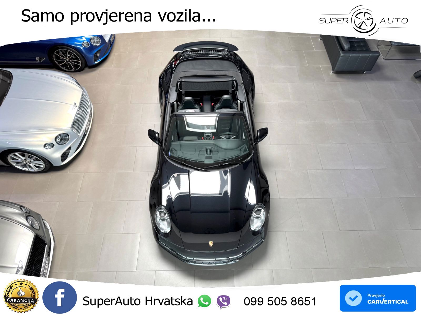 Porsche 911 Turbo S Cabriolet 3.8 (650 KS) PDK ZRAČNI+ACC+GR SJED+360