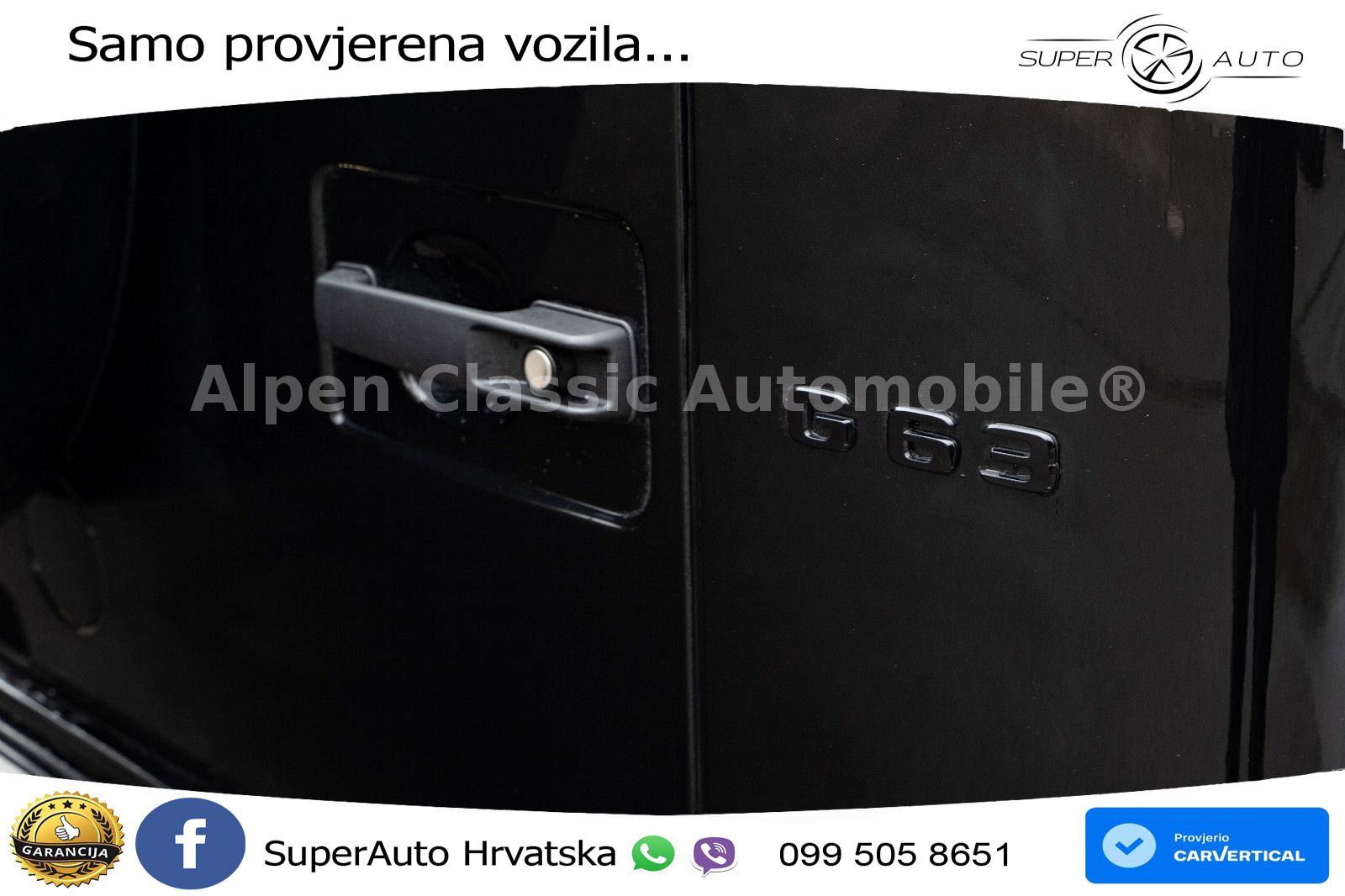 Mercedes AMG G 63 Long V8 (585 KS) 4MATIC 9G-TRONIC AMG SPEEDSHIFT PLUS LED+GR SJED+ACC