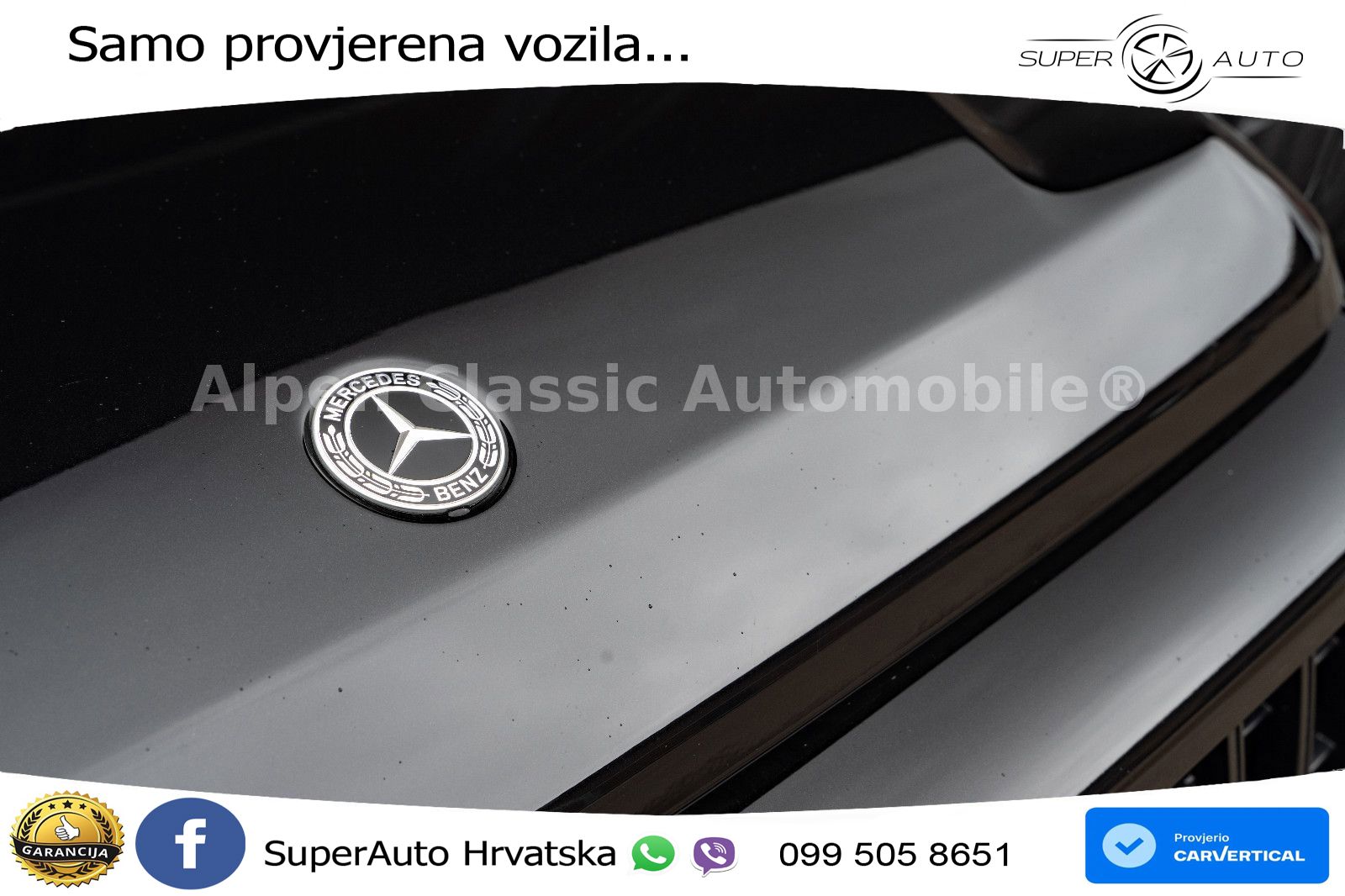Mercedes AMG G 63 Long V8 (585 KS) 4MATIC 9G-TRONIC AMG SPEEDSHIFT PLUS LED+GR SJED+ACC
