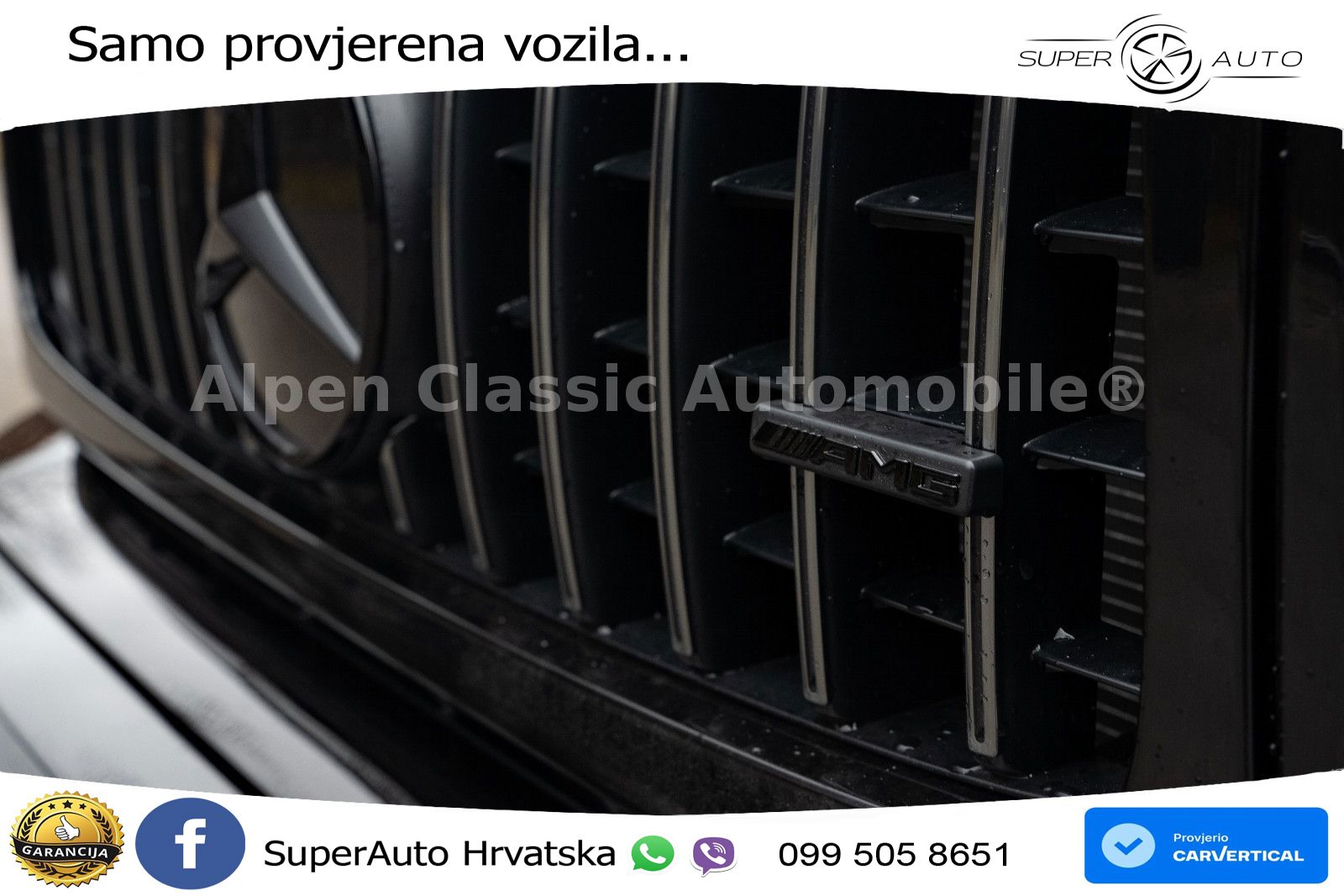 Mercedes AMG G 63 Long V8 (585 KS) 4MATIC 9G-TRONIC AMG SPEEDSHIFT PLUS LED+GR SJED+ACC
