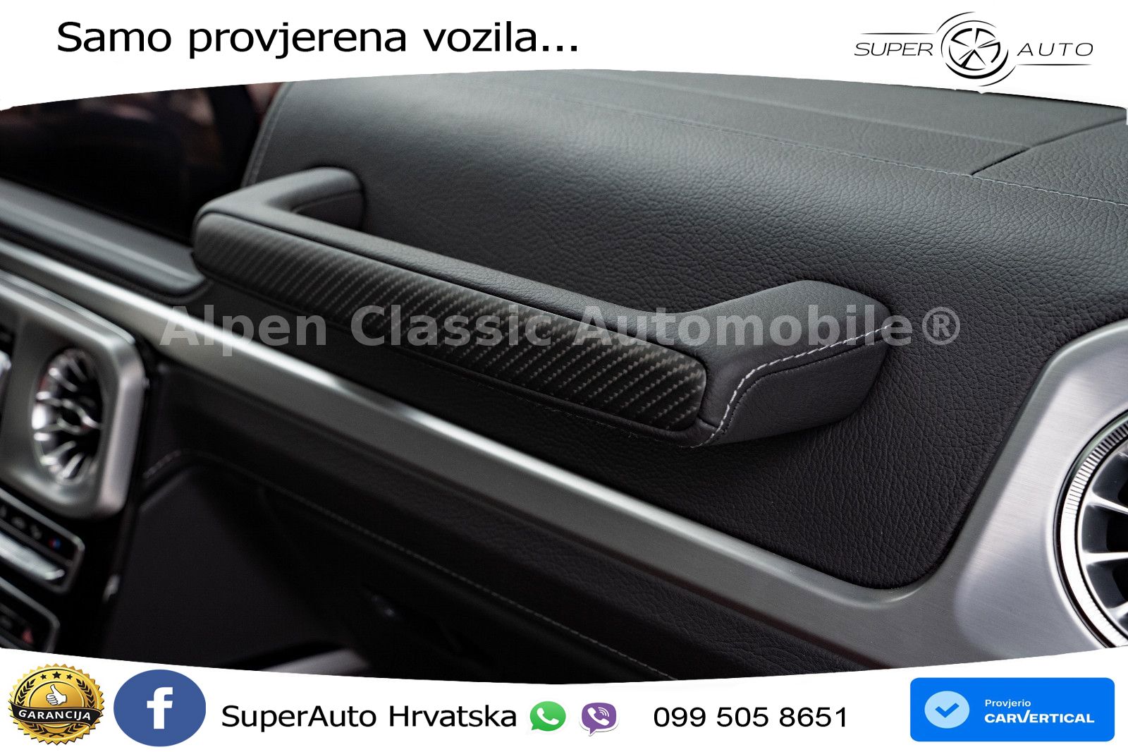 Mercedes AMG G 63 Long V8 (585 KS) 4MATIC 9G-TRONIC AMG SPEEDSHIFT PLUS LED+GR SJED+ACC