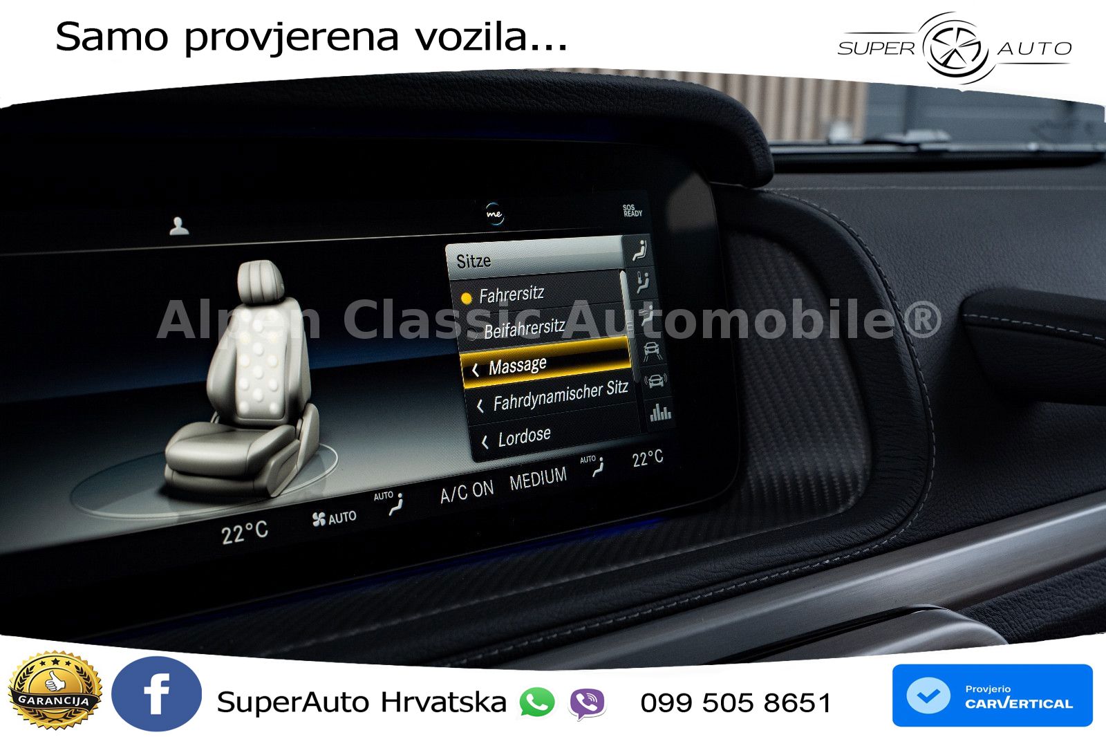 Mercedes AMG G 63 Long V8 (585 KS) 4MATIC 9G-TRONIC AMG SPEEDSHIFT PLUS LED+GR SJED+ACC