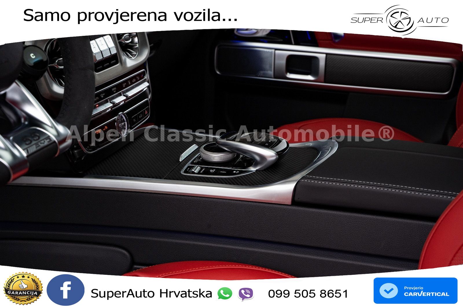 Mercedes AMG G 63 Long V8 (585 KS) 4MATIC 9G-TRONIC AMG SPEEDSHIFT PLUS LED+GR SJED+ACC