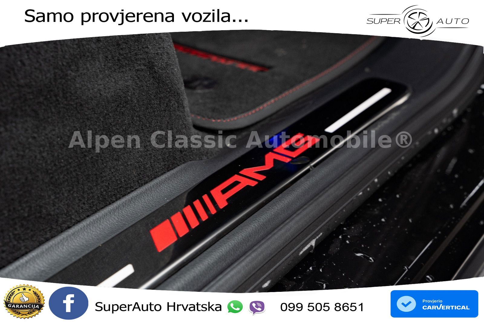 Mercedes AMG G 63 Long V8 (585 KS) 4MATIC 9G-TRONIC AMG SPEEDSHIFT PLUS LED+GR SJED+ACC