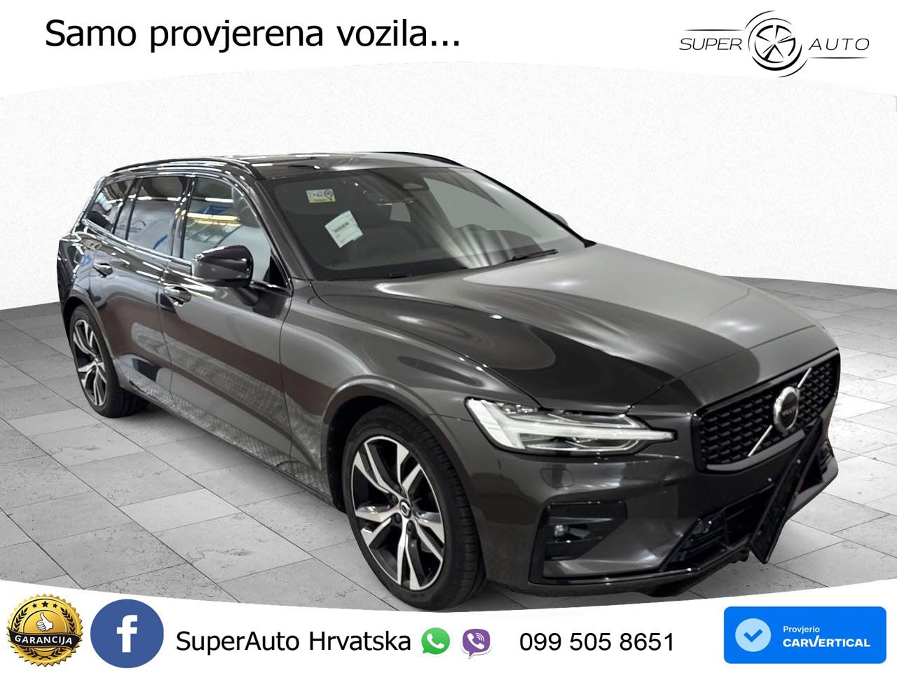 Volvo V60 2.0 B4 Benzin Automatic LED+GR SJED+ACC