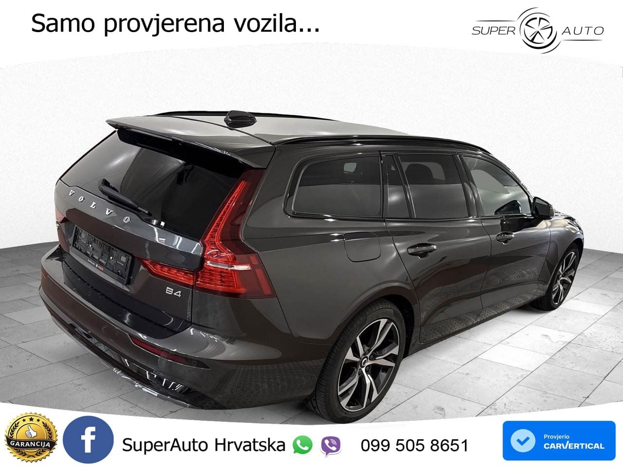 Volvo V60 2.0 B4 Benzin Automatic LED+GR SJED+ACC