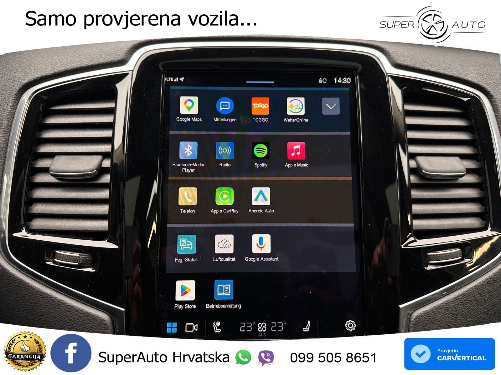 Volvo XC90 2.0 T8 AWD Automatic ACC+HEAD+4xGR SJED+360+PANO