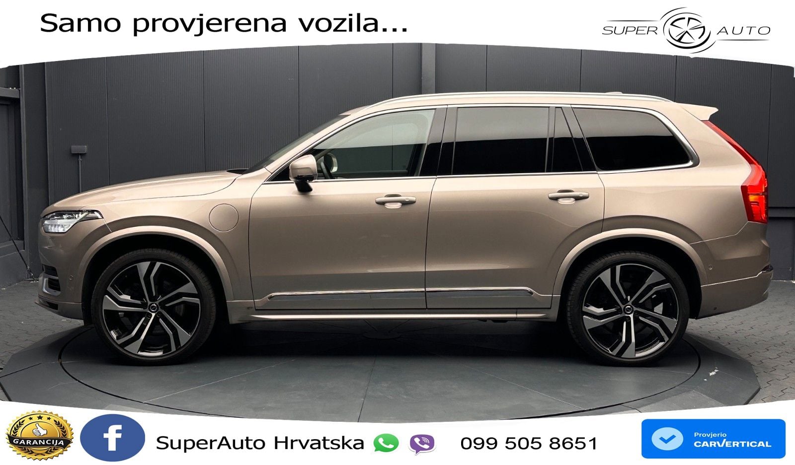 Volvo XC90 2.0 T8 AWD Automatic ACC+HEAD+4xGR SJED+360+PANO