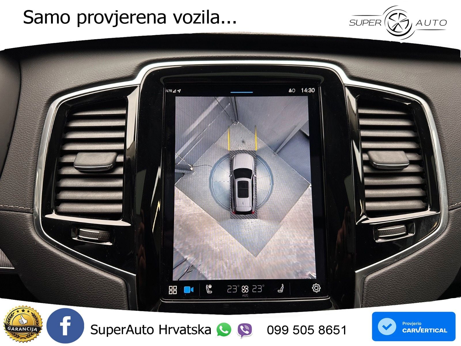 Volvo XC90 2.0 T8 AWD Automatic ACC+HEAD+4xGR SJED+360+PANO