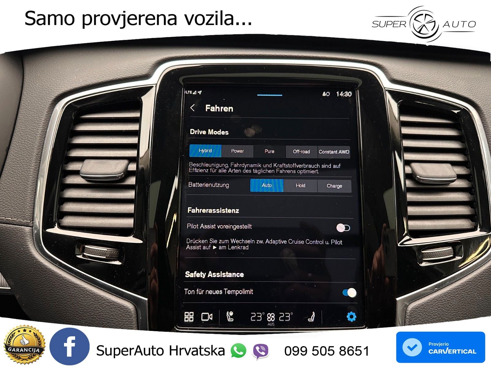 Volvo XC90 2.0 T8 AWD Automatic ACC+HEAD+4xGR SJED+360+PANO