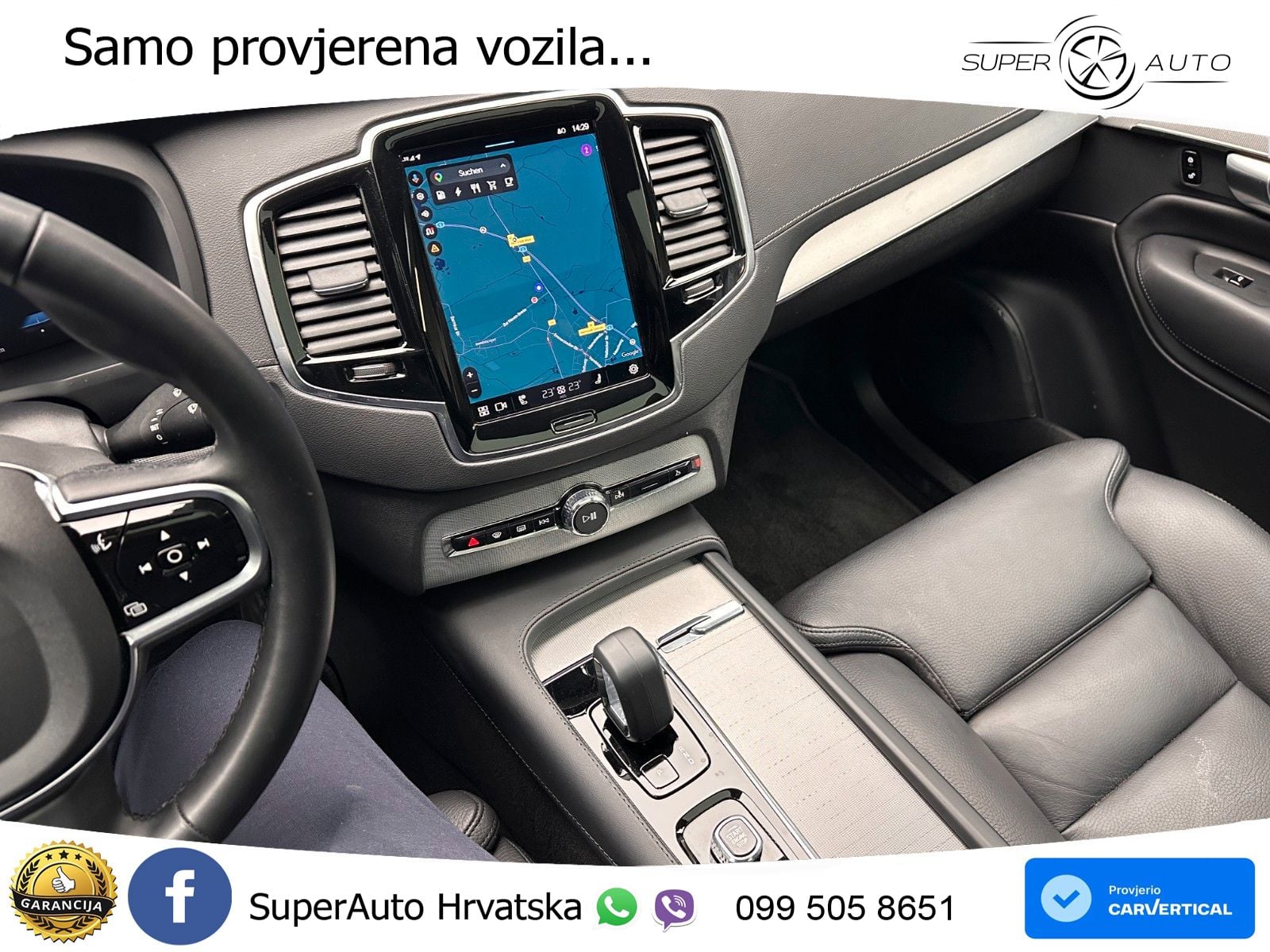 Volvo XC90 2.0 T8 AWD Automatic ACC+HEAD+4xGR SJED+360+PANO