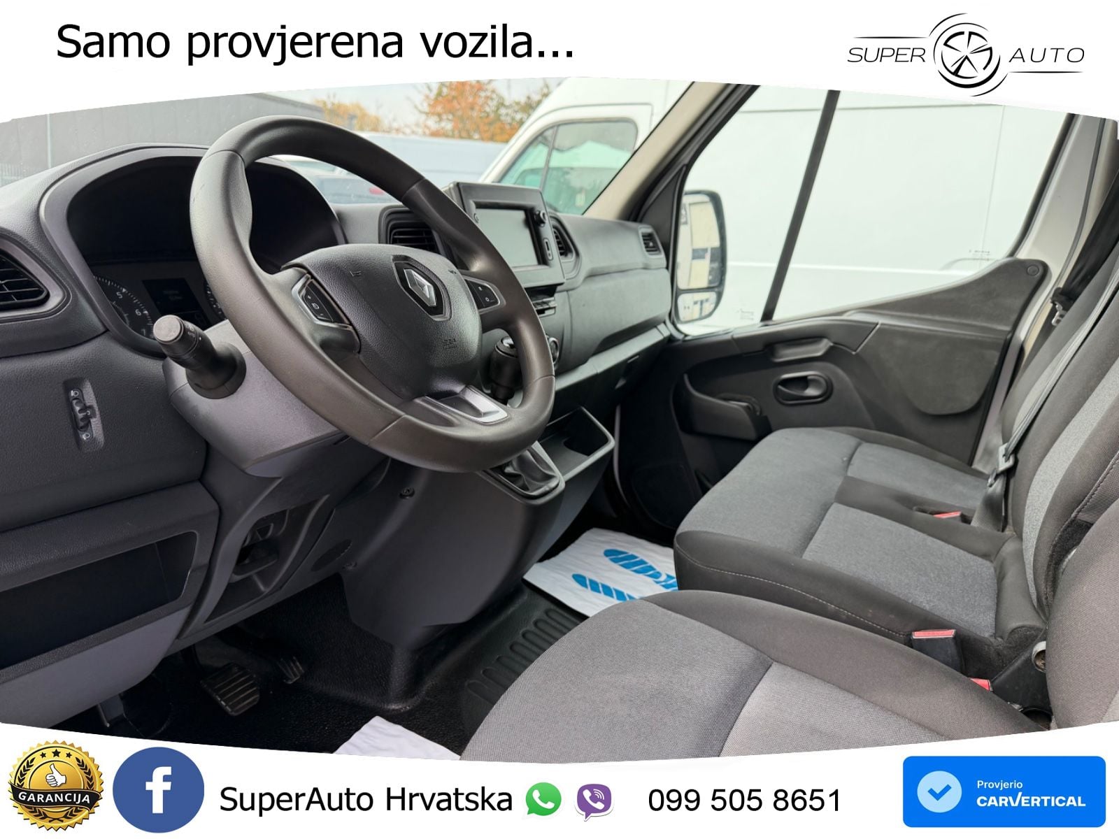 Renault Master Kasten L3-H2 7-SITZE*NAVI*AHK*KAMERA*3,5t 179 KS