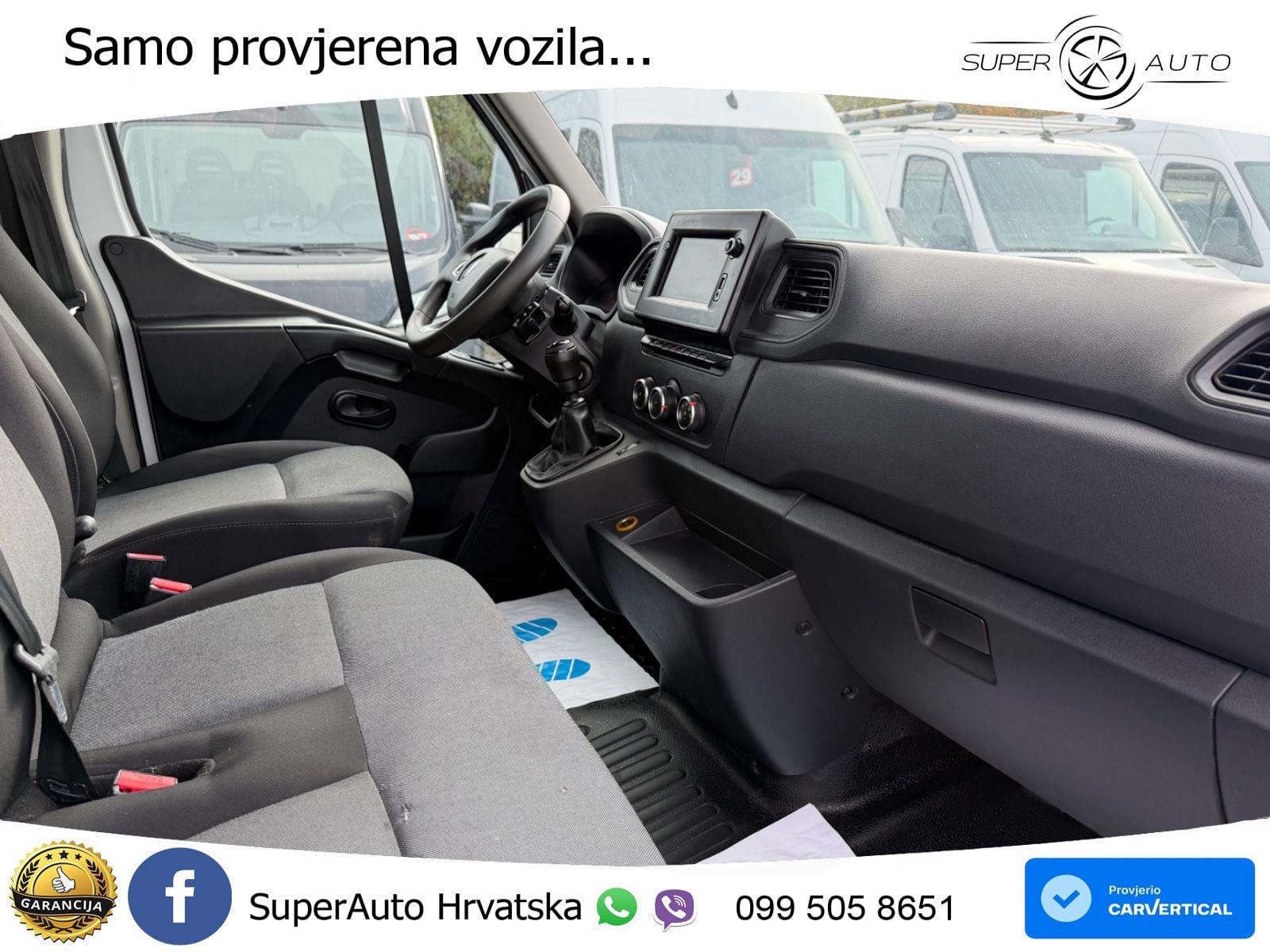 Renault Master Kasten L3-H2 7-SITZE*NAVI*AHK*KAMERA*3,5t 179 KS