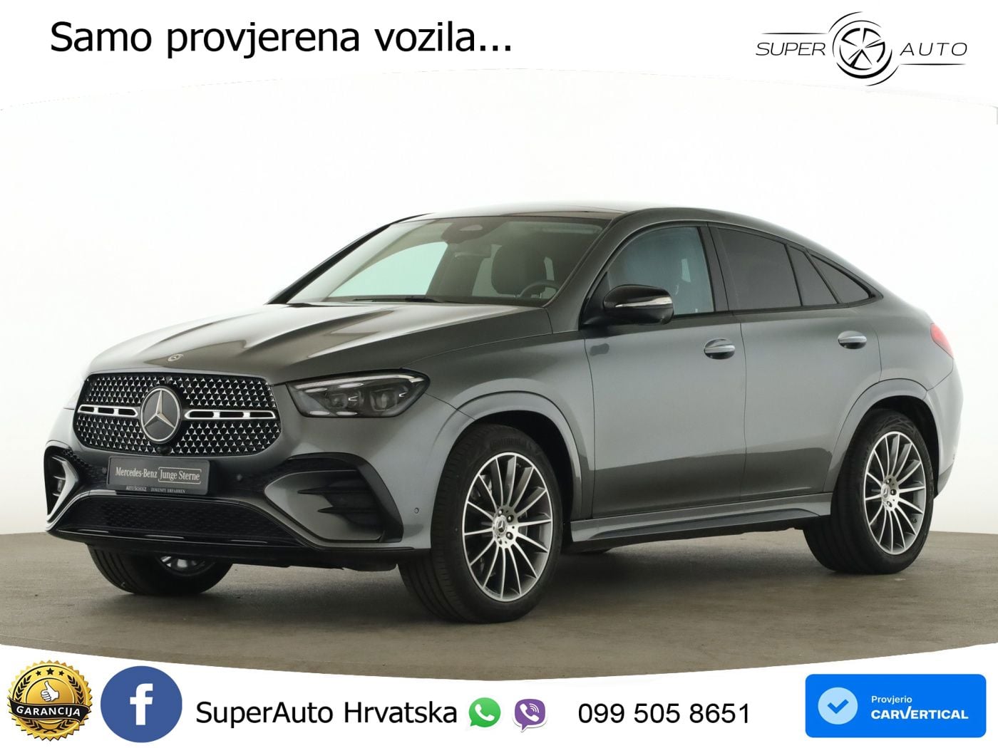 Mercedes GLE Coupe 450d (367 KS) EQ Boost 4MATIC 9G-TRONIC AMG LED+GR SJED+ACC