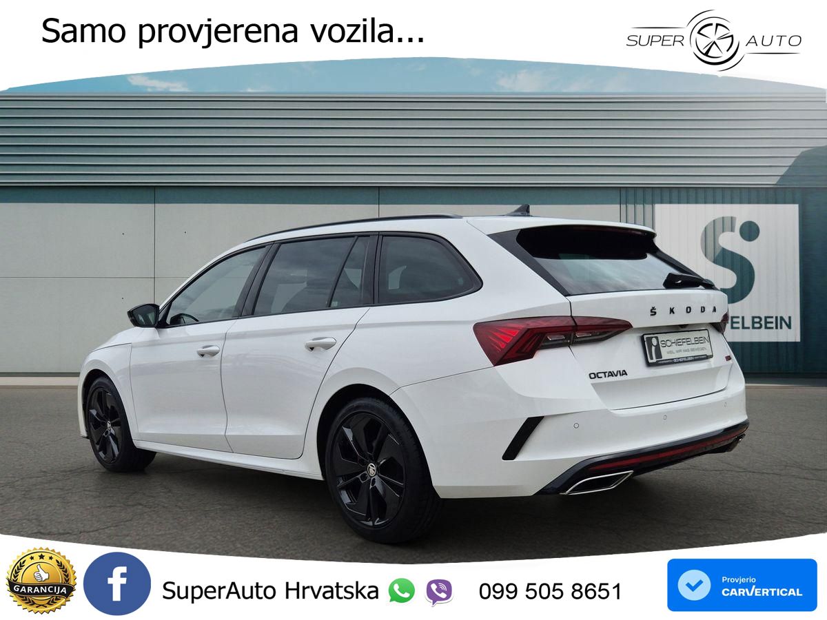 Škoda Octavia Combi RS 2.0 TDI (200 KS) 4x4 DSG MATRIX+GR SJED+KAM