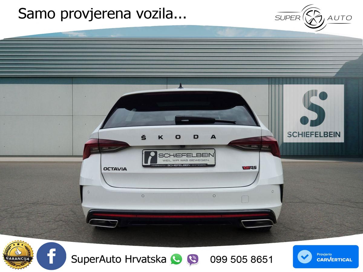 Škoda Octavia Combi RS 2.0 TDI (200 KS) 4x4 DSG MATRIX+GR SJED+KAM