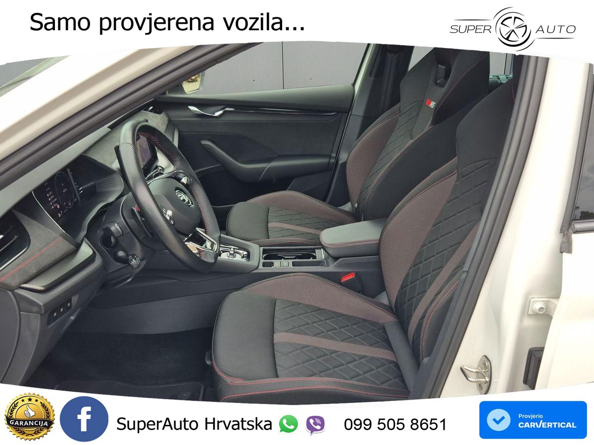 Škoda Octavia Combi RS 2.0 TDI (200 KS) 4x4 DSG MATRIX+GR SJED+KAM