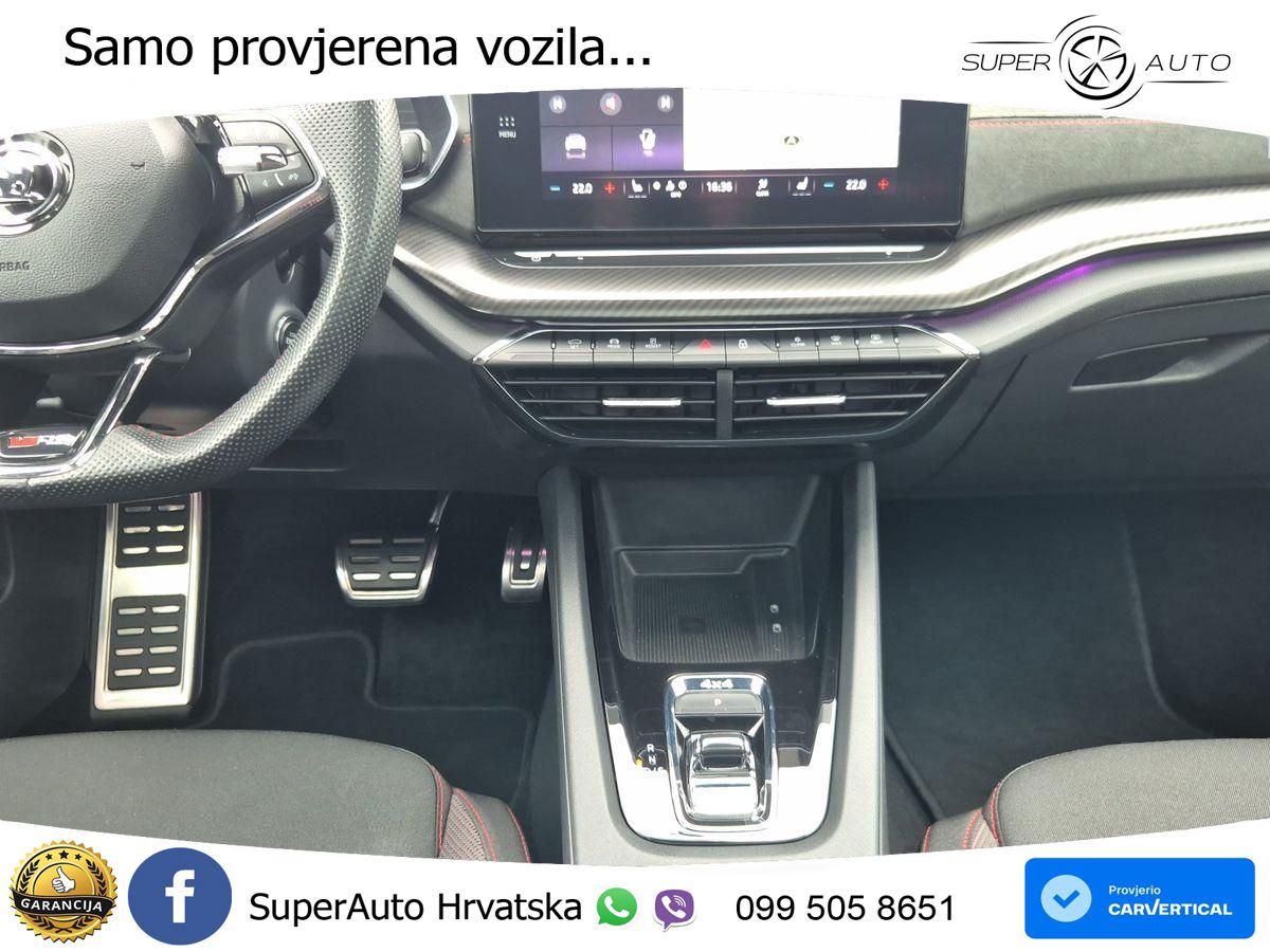 Škoda Octavia Combi RS 2.0 TDI (200 KS) 4x4 DSG MATRIX+GR SJED+KAM