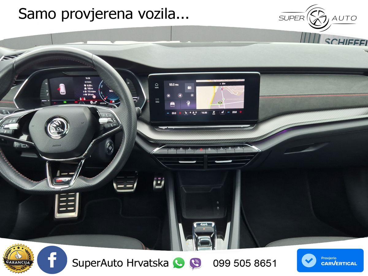 Škoda Octavia Combi RS 2.0 TDI (200 KS) 4x4 DSG MATRIX+GR SJED+KAM