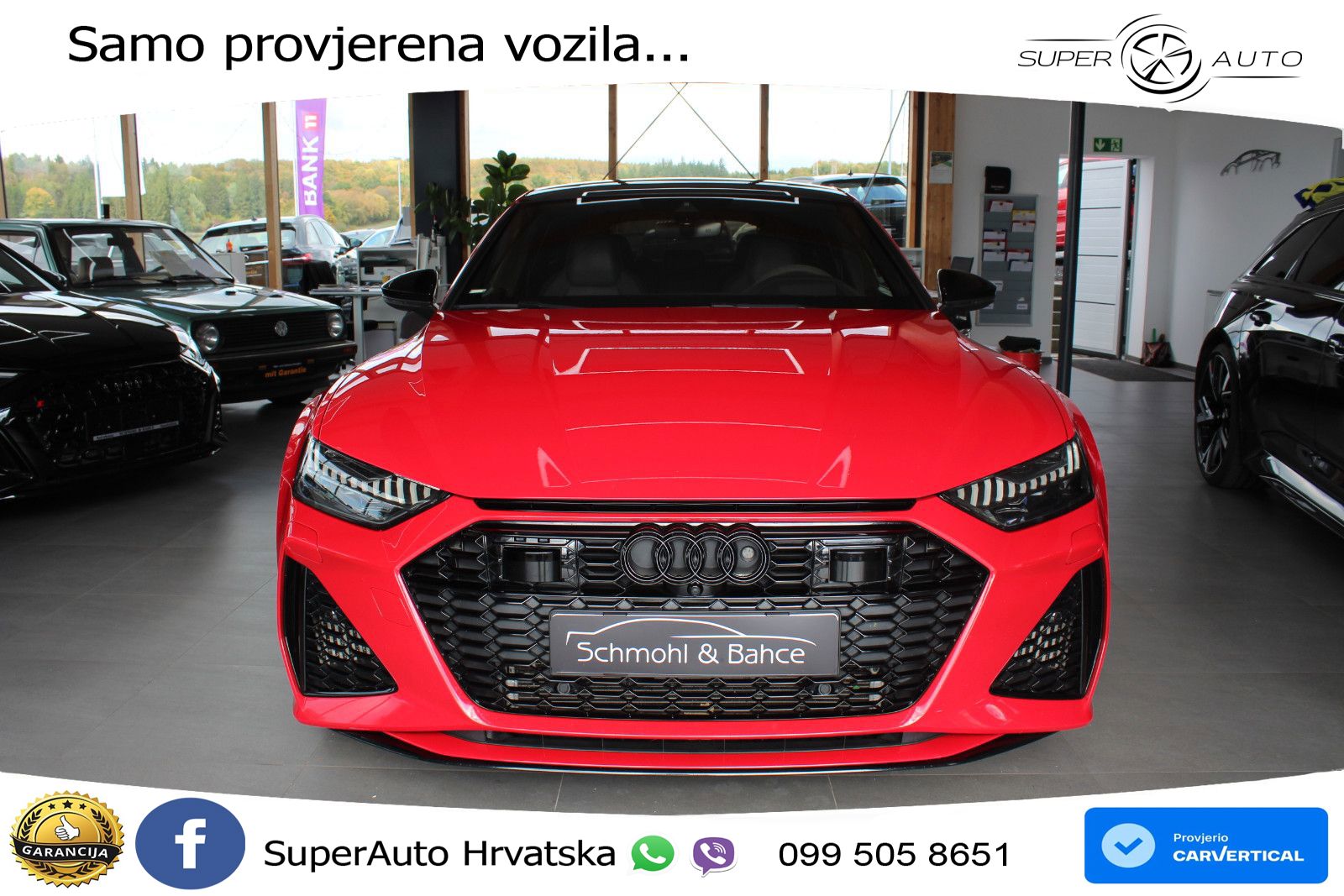 Audi RS7 4.0 TFSI V8 (600 KS) quattro tiptronic LED+GR SJED+ACC