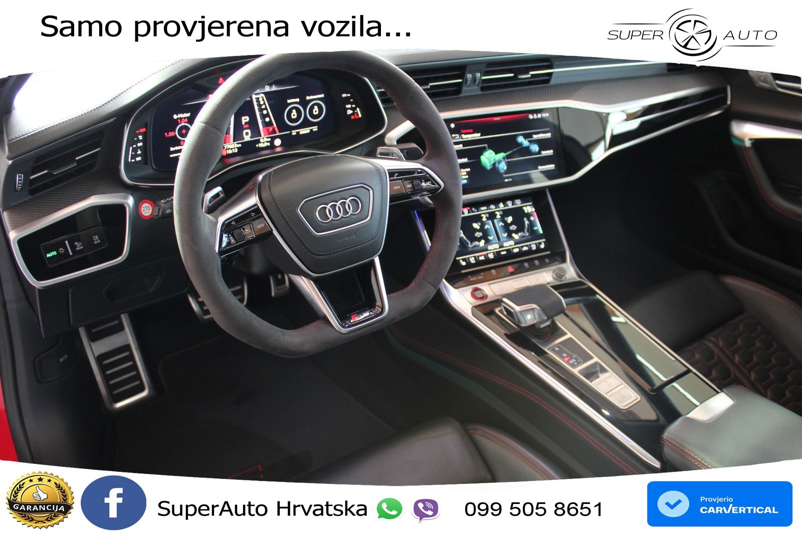 Audi RS7 4.0 TFSI V8 (600 KS) quattro tiptronic LED+GR SJED+ACC